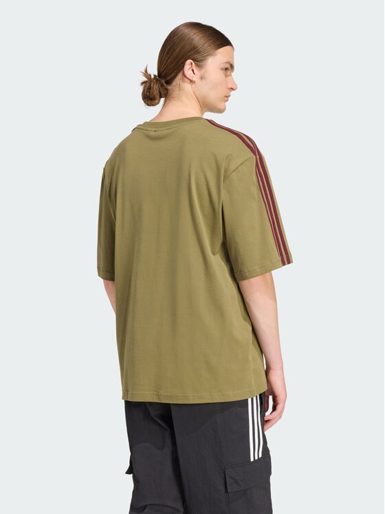 adidas adidas T-Shirt 159141 Zielony Oversize
