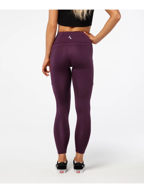 Carpatree Carpatree Legginsy Libra leggings Fioletowy Fitted Fit
