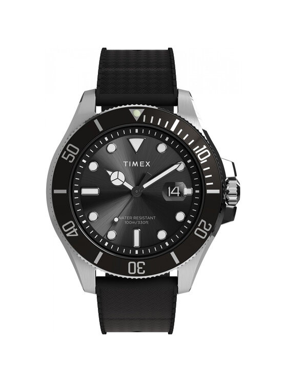 Timex Timex Zegarek TW2Y09200 Czarny