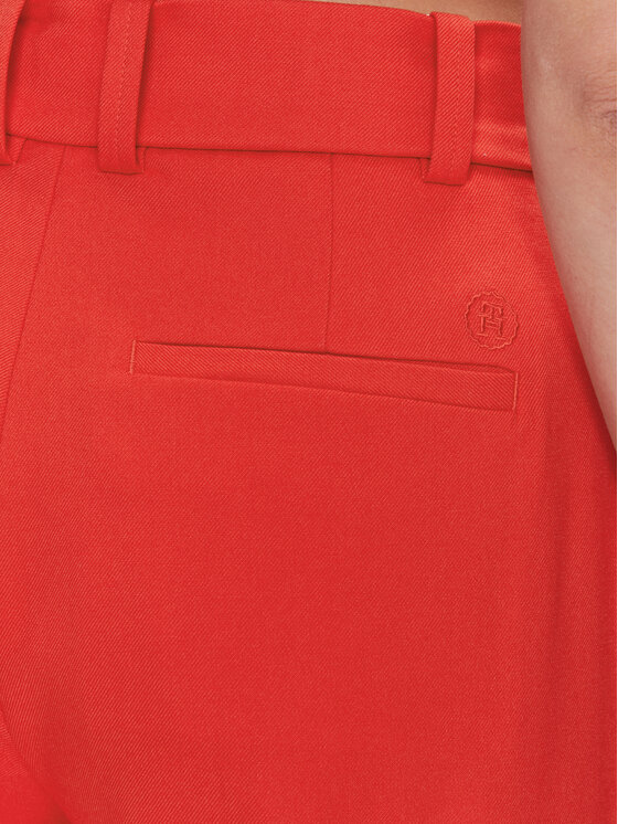 Tommy Hilfiger Tommy Hilfiger Hlače Core WW0WW39723 Narančasta Straight Fit