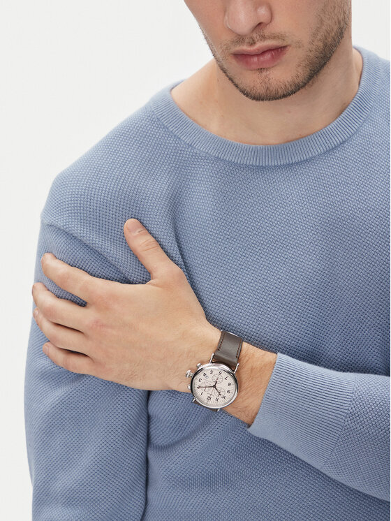 Timex Timex Ročna ura Standard TW2T21000 Rjava