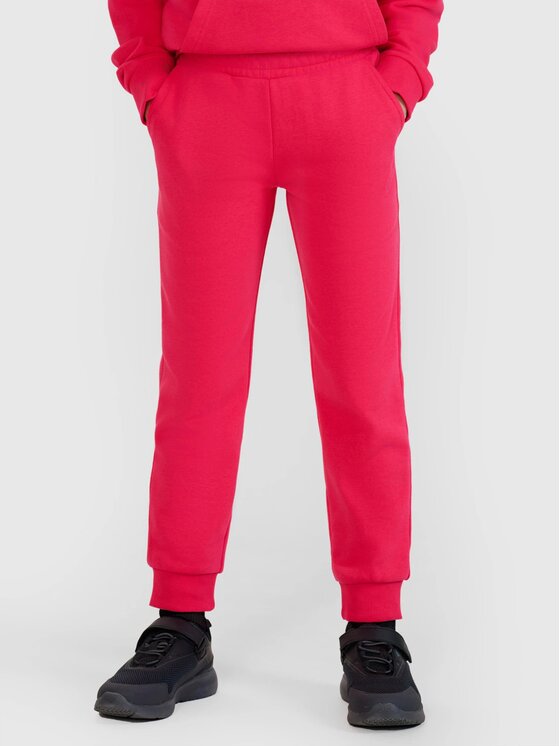4F 4F Pantaloni da tuta 4FJWSS25TTROF1099-55S Rosa Regular Fit