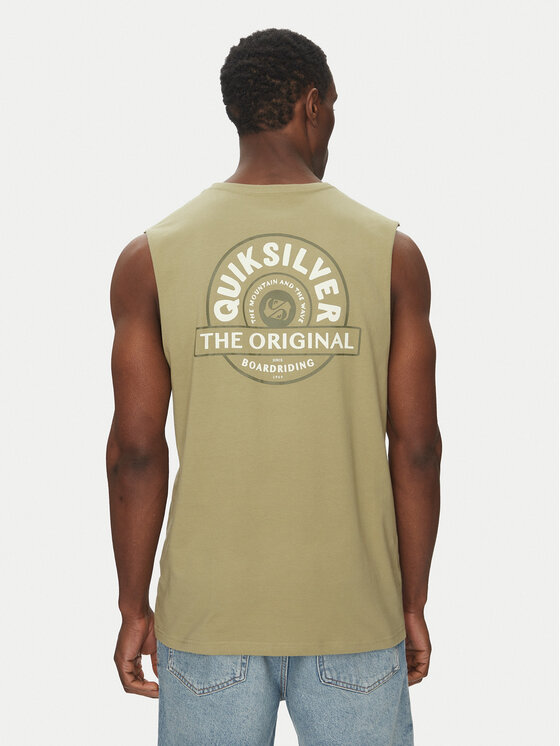 Quiksilver Quiksilver Tank top EQYZT08029 Roheline Relaxed Fit