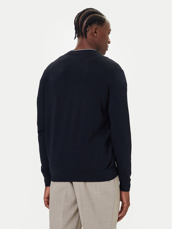 Bugatti Bugatti Pullover 7600-85570D Dunkelblau Regular Fit
