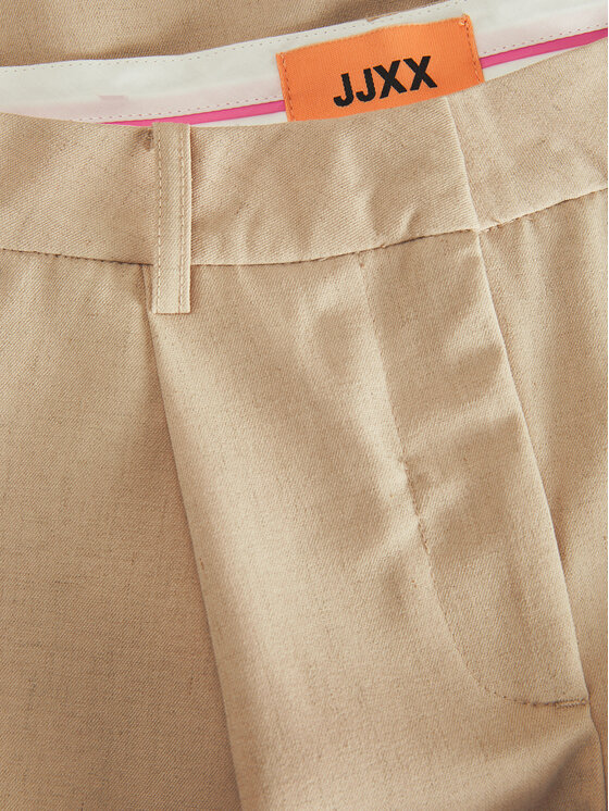 JJXX JJXX Pantaloni din material Ellis 12268837 Bej Wide Leg