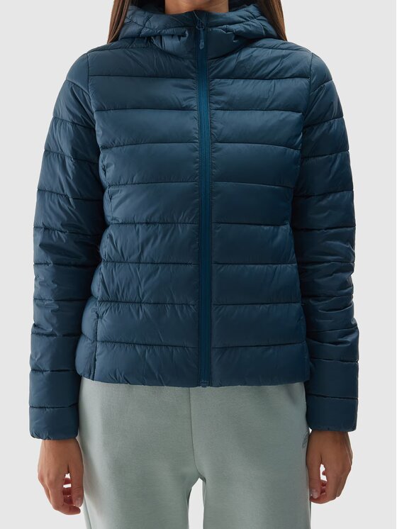 4F 4F Giubbotto invernale 4FWAW24TDJAF468-46S Verde Regular Fit