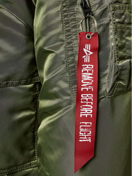 Alpha Industries Alpha Industries Zimní bunda AI.144103-01-L Zelená Regular Fit