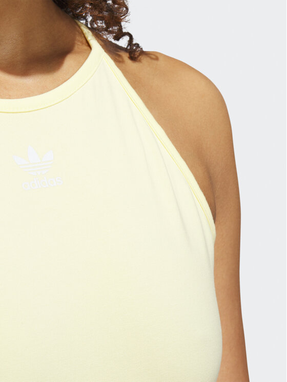 adidas adidas Kasdieninė suknelė Adicolor Classics Tight Summer Dress IB7403 Geltona Slim Fit