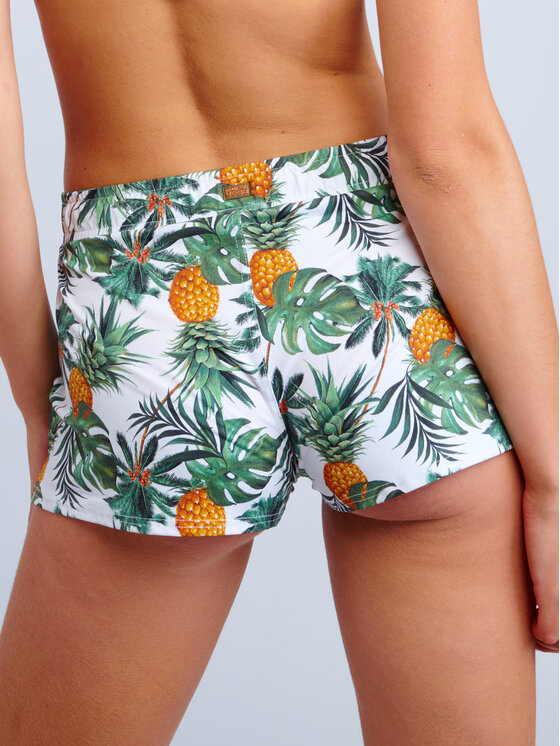 Banana Moon Banana Moon Plážové šortky PALMSPRING Bílá