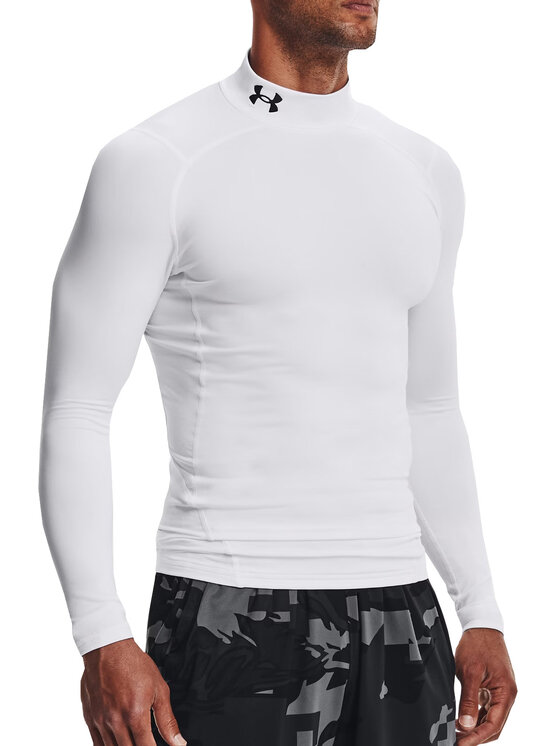 Under Armour Under Armour Longsleeve 1366072 Biały Regular Fit