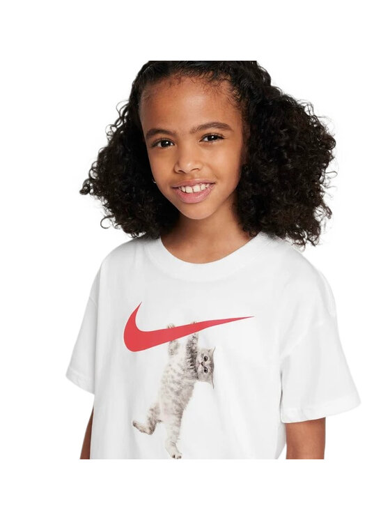 Nike Nike T-Shirt Sportswear Biały Regular Fit