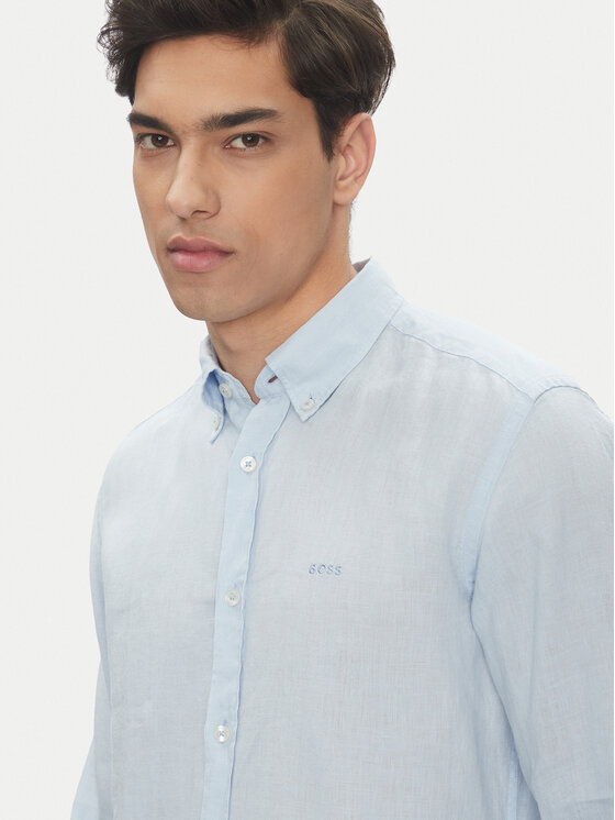 BOSS BOSS Košeľa H-Roan-Bd-E-C1 50520283 Modrá Slim Fit