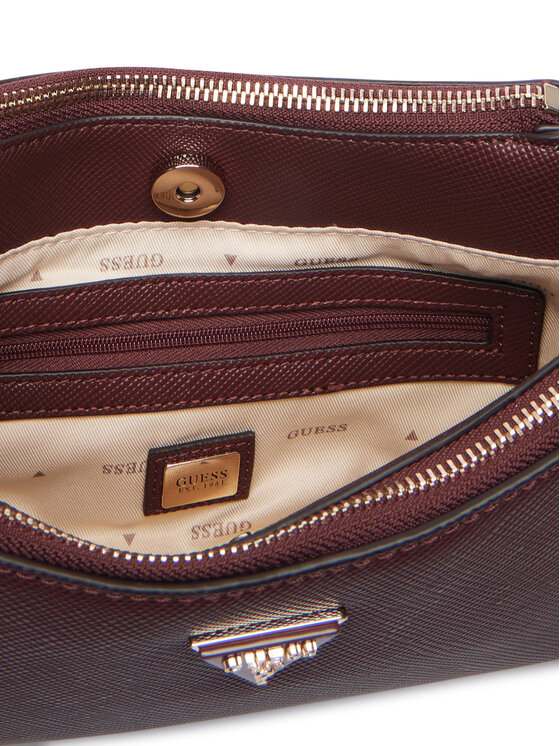 Guess Guess Handtasche Noelle II Mini HWZG96 72730 Dunkelrot