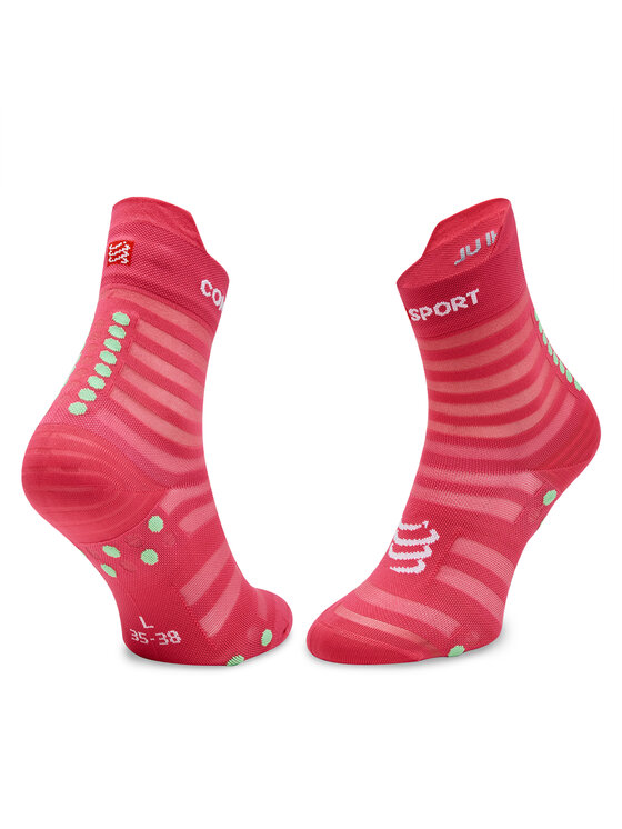 Compressport Compressport Klasické ponožky Unisex Pro Racing V4.0 Trail XU00050B Růžová