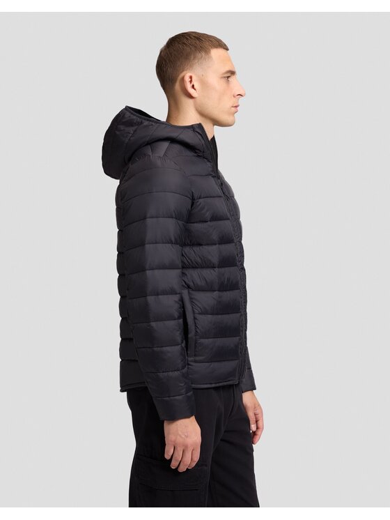 Lee Lee Kurtka puchowa PUFFER JACKET Czarny Regular Fit