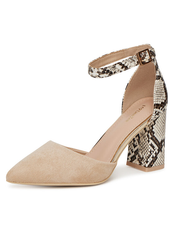 DeeZee DeeZee Tacones FERRI1 Beež