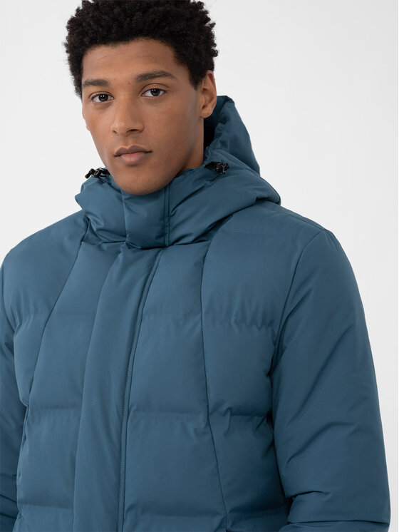 4F 4F Зимно яке 4FAW23TDJAM249 Син Regular Fit