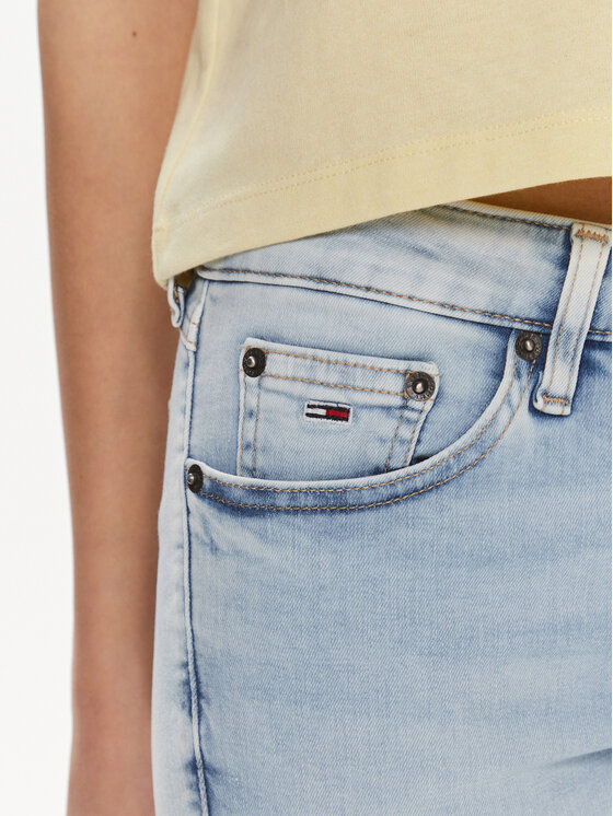 Tommy Jeans Tommy Jeans Blugi Sophie DW0DW17575 Albastru Skinny Fit