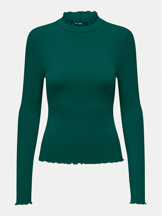 JDY JDY Majica Fransiska 15228065 Zelena Slim Fit