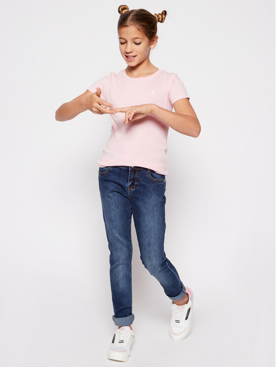 Polo Ralph Lauren T-Shirt Core Replen 313506994 Różowy Regular Fit ...