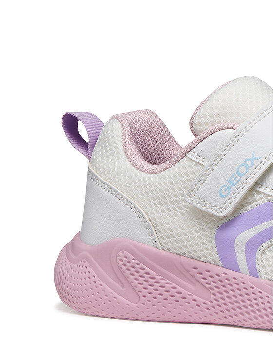 Geox Geox Snīkeri J Sprintye Girl J36FWB 01454 C0406 S Balts