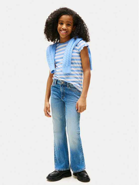 Tommy Hilfiger Tommy Hilfiger Футболка Essential KG0KG08744 Блакитний Regular Fit