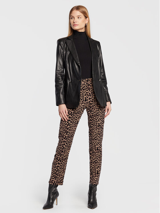Blazer Emelie W2BN33 WERD0 Nero Slim Fit