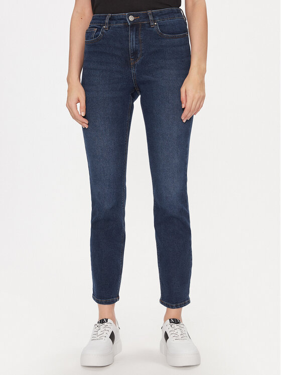 ONLY Džínsy 15309889 Tmavomodrá Slim Fit
