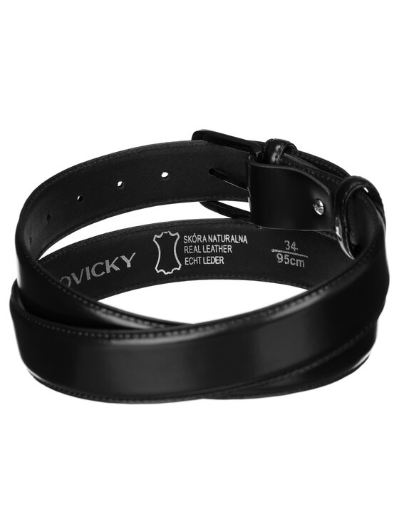 Rovicky Rovicky Pasek Męski RPM-14 Czarny