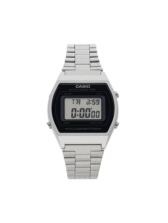 Casio Hodinky Vintage B640WD-1AVEF Strieborná