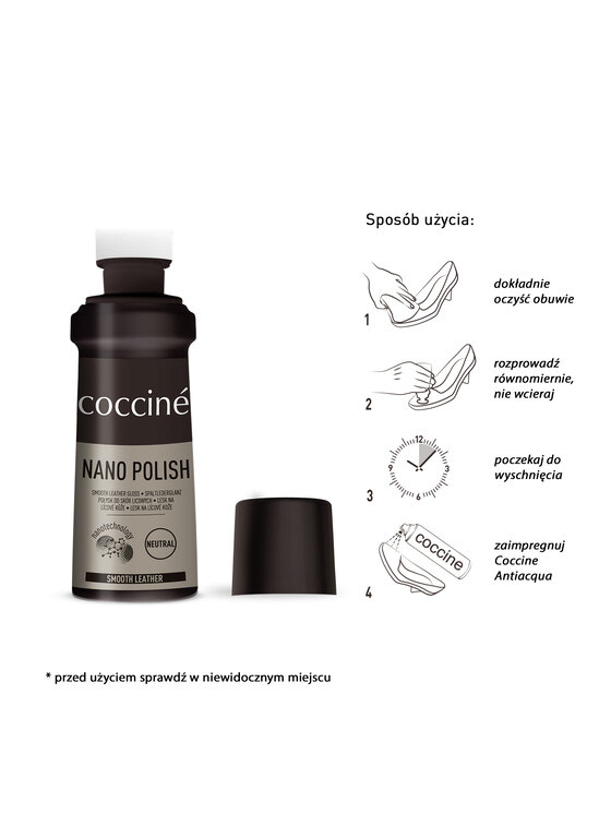 Coccine Coccine Препарат за блясък Nano Polish 55/30/75/02/Z/V4 Черен