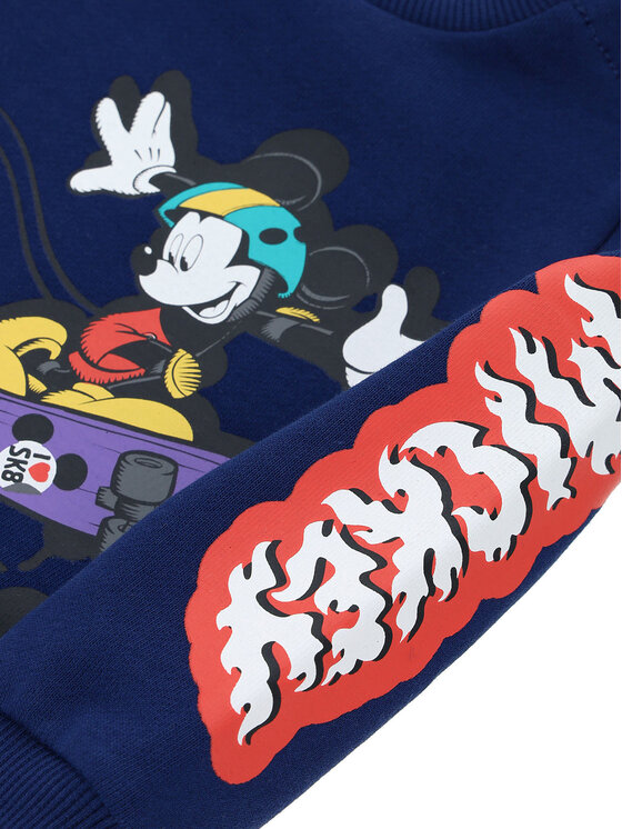 Original Marines Original Marines Majica dugih rukava DISNEY DCAV0636NM Tamnoplava Regular Fit