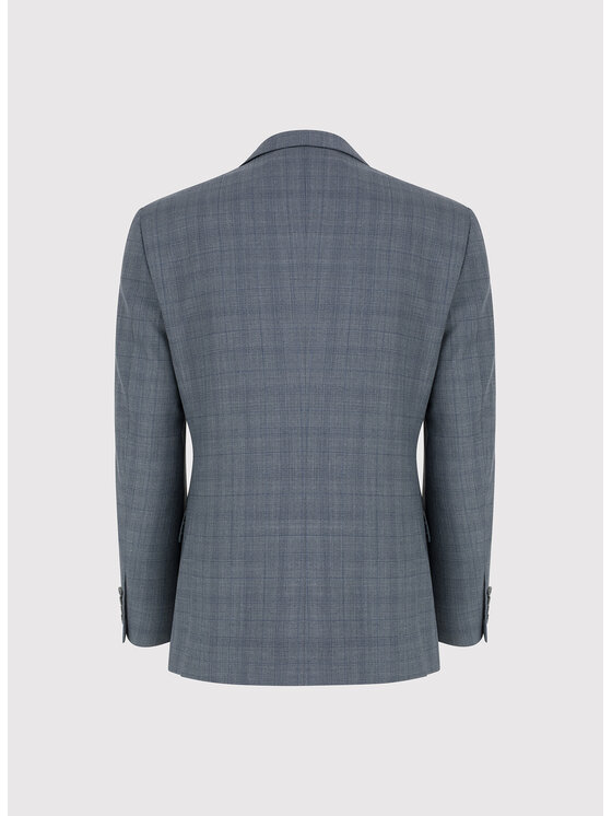Pako Lorente Pako Lorente Marynarka P26WF-3G-003 Szary Slim Fit