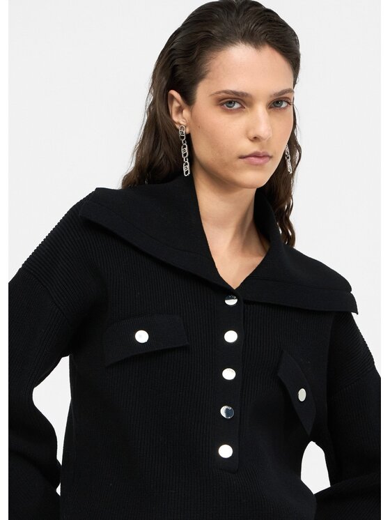 Liu Jo Liu Jo Maglione MF5373MS99E22222 Nero Regular Fit