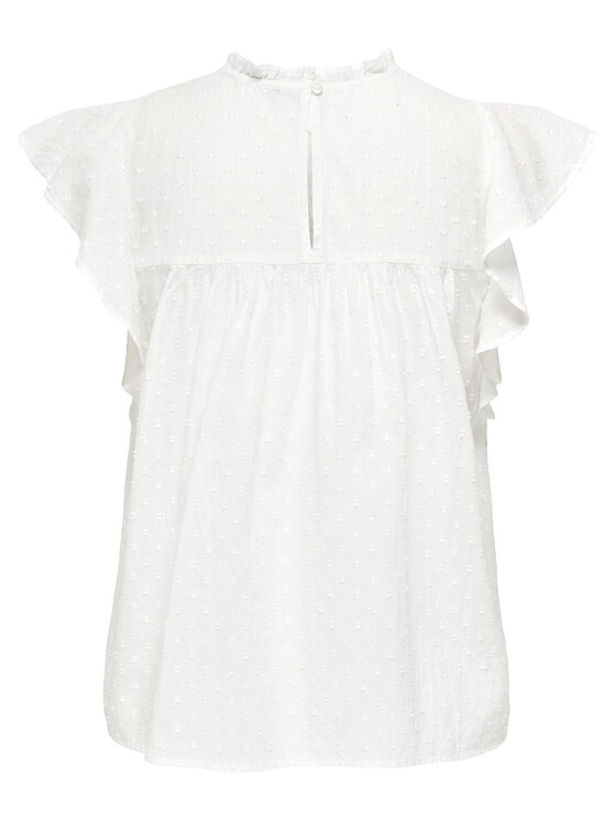 ONLY ONLY Halenka Katti 15337637 Bílá Regular Fit