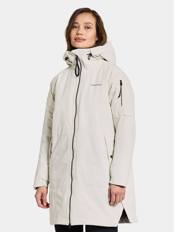 Didriksons Parka Ella Wns Parka 2 504835 Bēšs Regular Fit