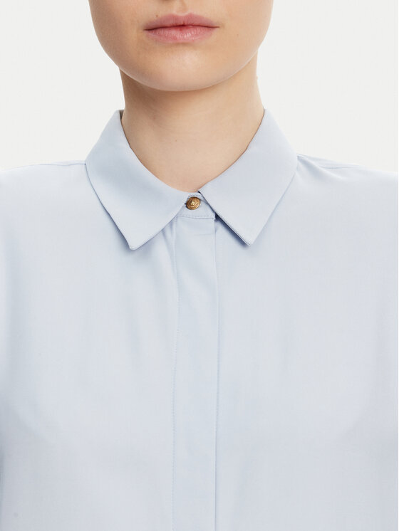 Tommy Hilfiger Tommy Hilfiger Camicia WW0WW44045 Celeste Relaxed Fit