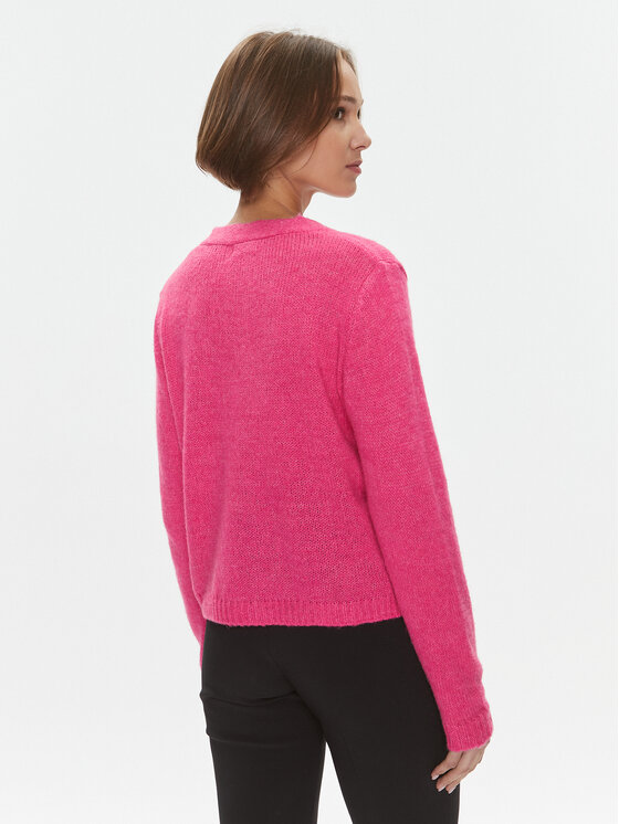 Please Please Kardiganas M49778487 Rožinė Regular Fit