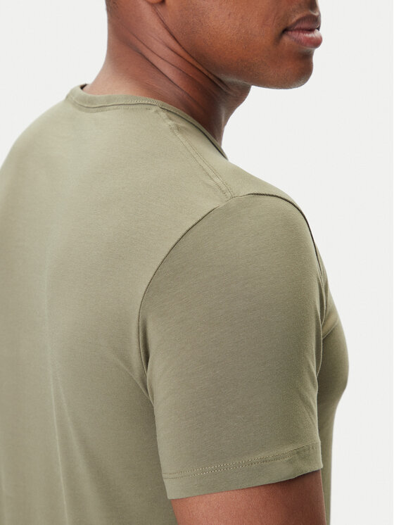 Pepe Jeans Pepe Jeans T-särk Original Basic 3N PM5010133 Khakivärviline Regular Fit