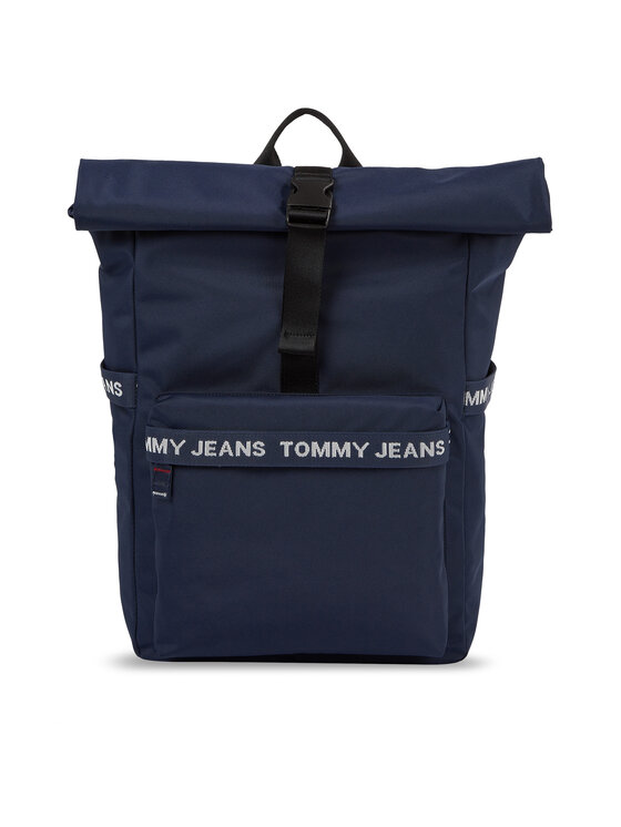 Tommy Jeans Ruksak Essential Rolltop AM0AM11515 Tmavomodrá