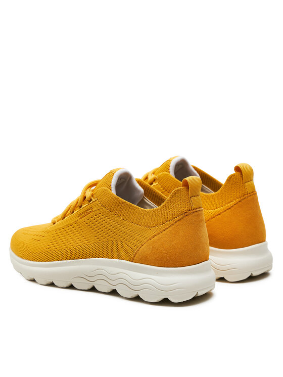 Geox Geox Сникърси D Spherica D15NUA 06K22 C2000 Жълт