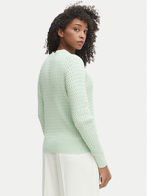 Tommy Hilfiger Tommy Hilfiger Džemperis WW0WW44993 Zaļš Regular Fit