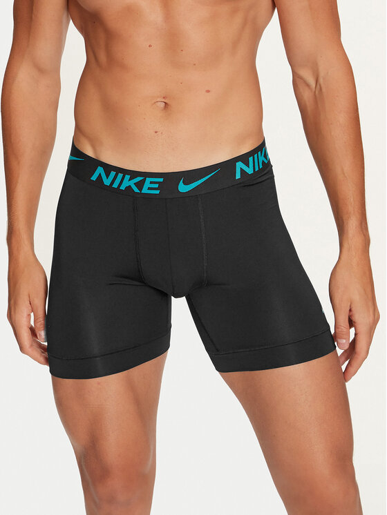 Nike Nike Komplektas: 3 poros trumpikių Boxer 0000KE1157 Juoda