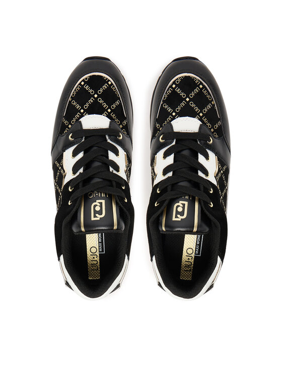 Liu Jo Liu Jo Sneakers Maxi Wonder 91 BF5005 PX681 Negru