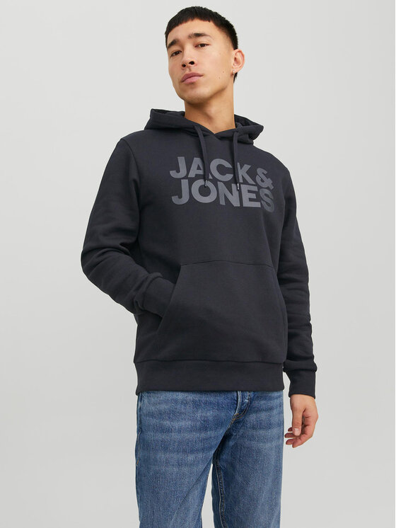 Jack & Jones Jack & Jones Hanorac Corp 12152840 Negru Standard Fit