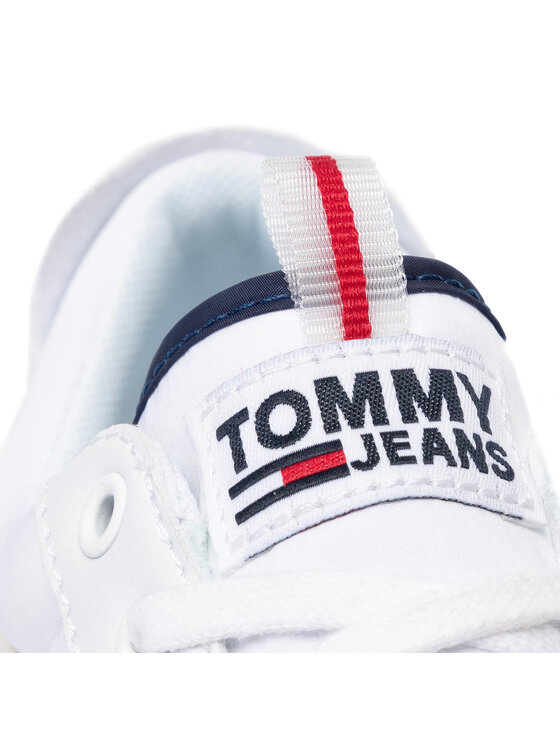 Tommy Jeans Tommy Jeans Sneakersy Lightweight Tommy Jeans Sneaker EM0EM00320 Biały