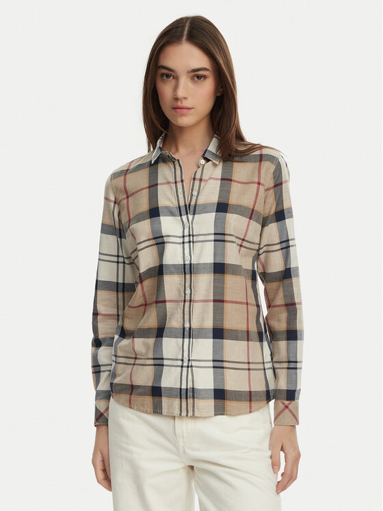 Barbour Barbour Camicia Bredon LSH1353BR37 Beige Regular Fit