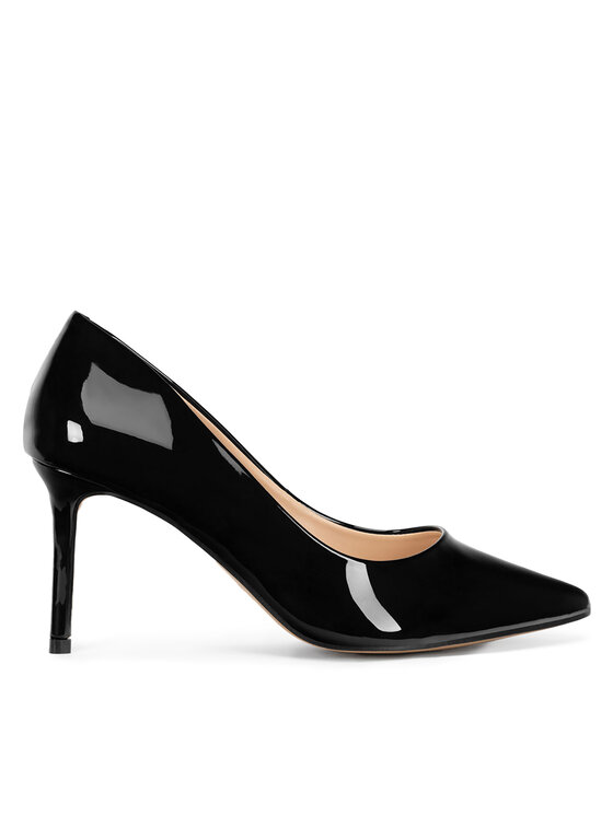 Pantofi cu toc subțire JENNY WFA3006-1 Negru