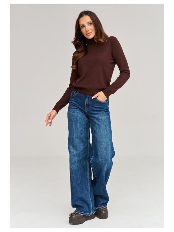 Makadamia Makadamia Golf C106 Brązowy Loose Fit