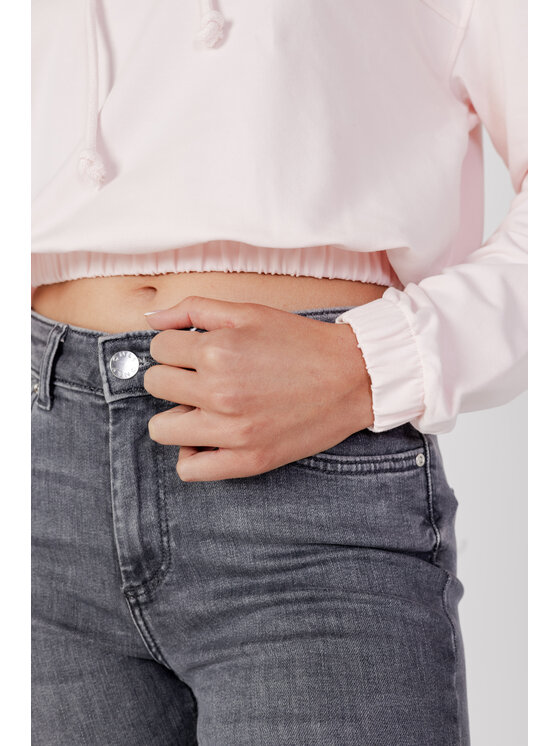 Tommy Jeans Tommy Jeans Felpa TJW ELASTICATED Rosa To Fit
